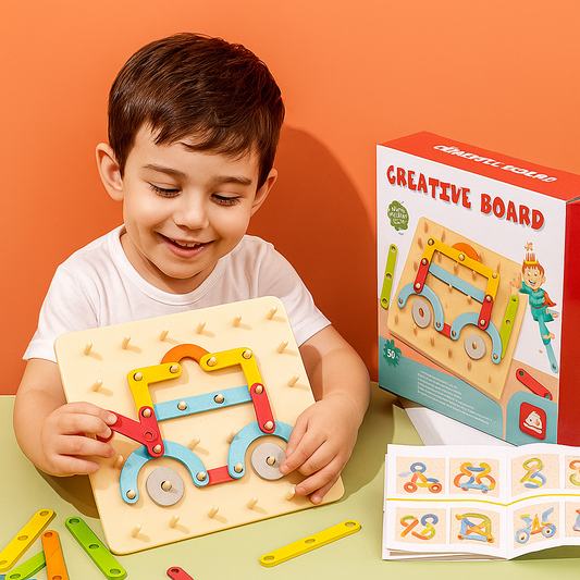 SkillCraft Wooden Design Board