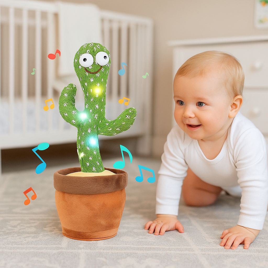 Chatty Cactus Buddy for Kids