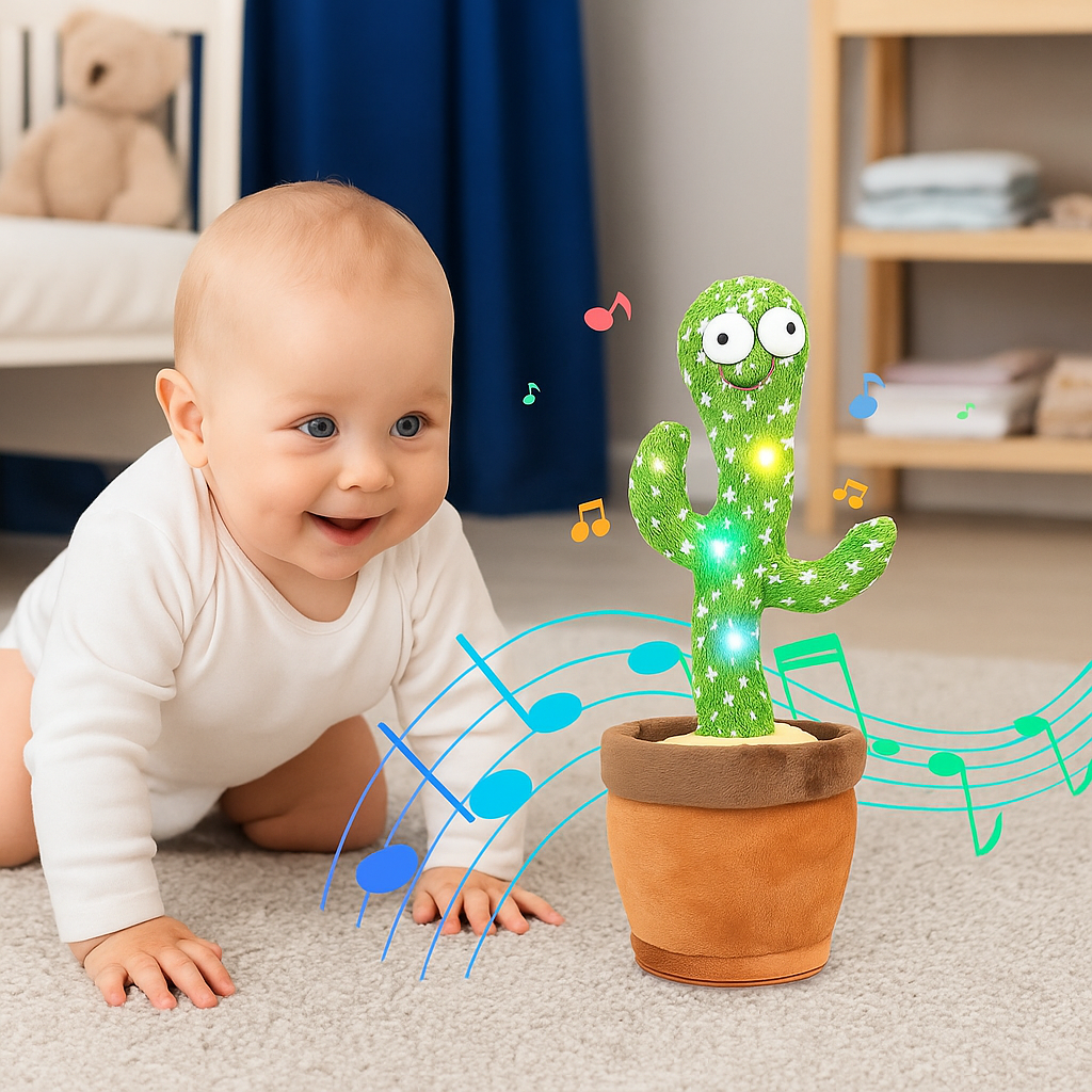 Chatty Cactus Buddy for Kids