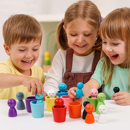 ColorMind Wooden Sorting Challenge