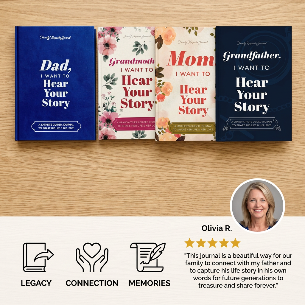 I Want To Hear Your Story - Family Keepsake Journal