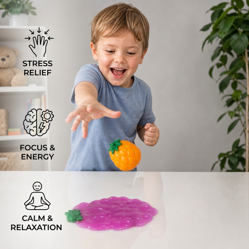 Food-Shaped Squishy Stress Relief Toy