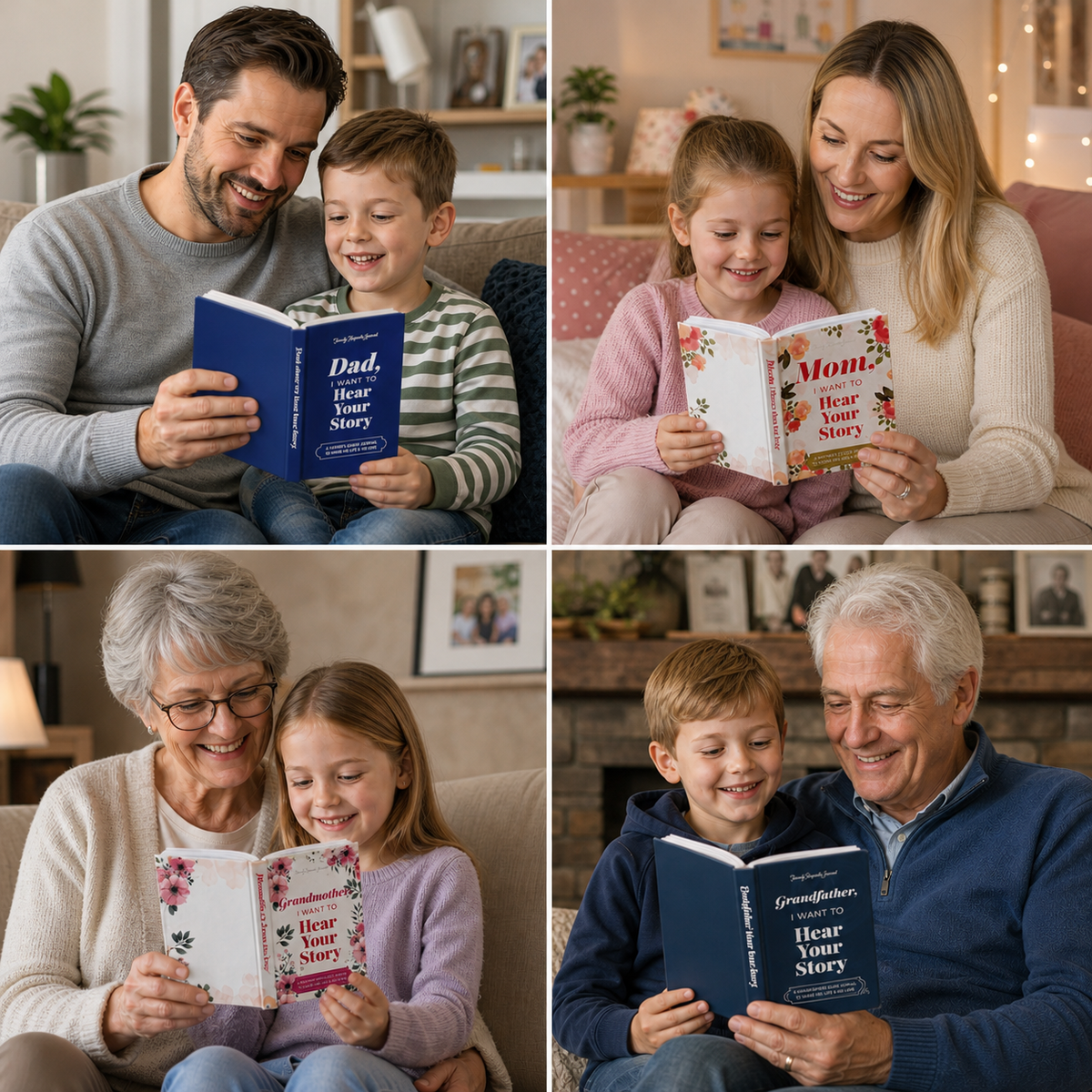 I Want To Hear Your Story - Family Keepsake Journal