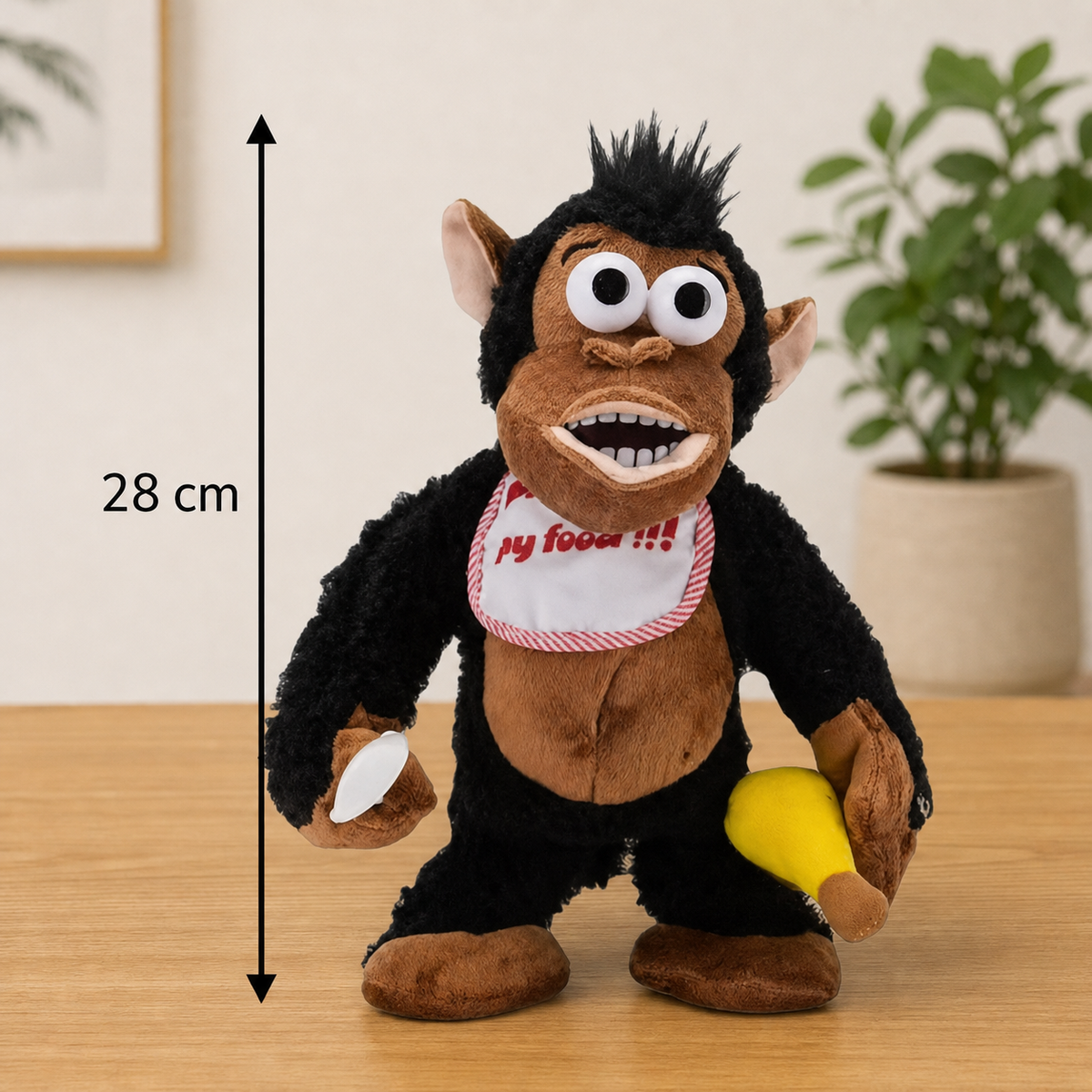 Dancing Banana Monkey Plush Toy