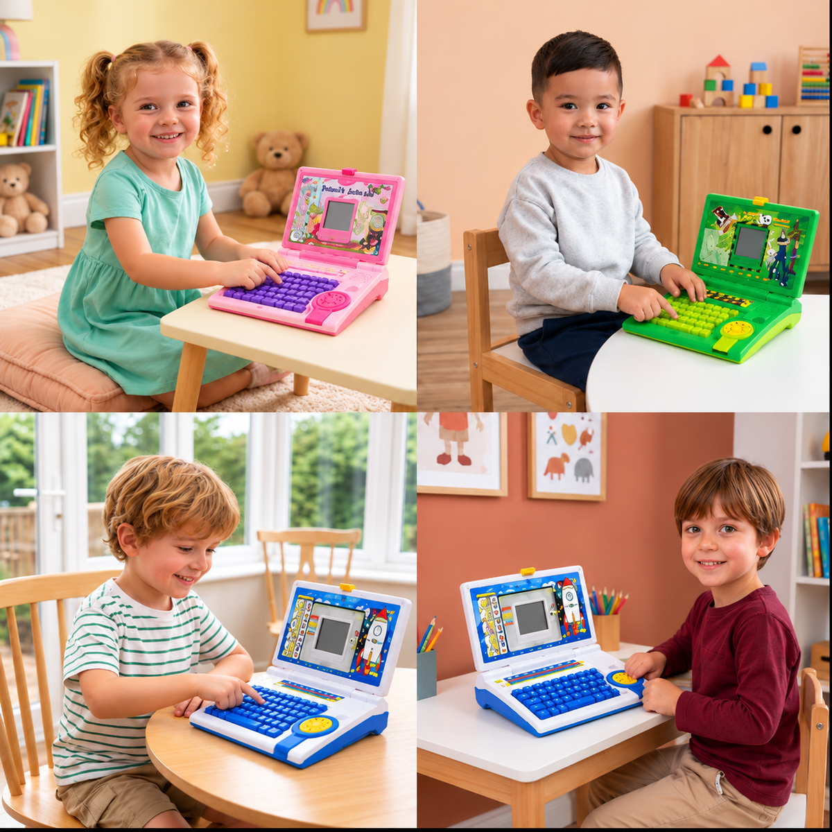 Kids’ Interactive Learning Laptop