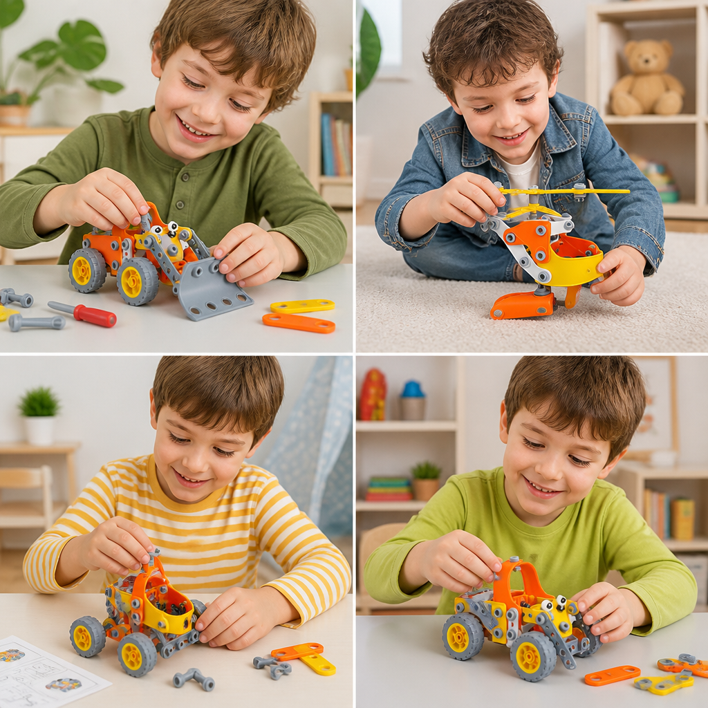 STEM Flexible Screw & Nut Building Blocks Set