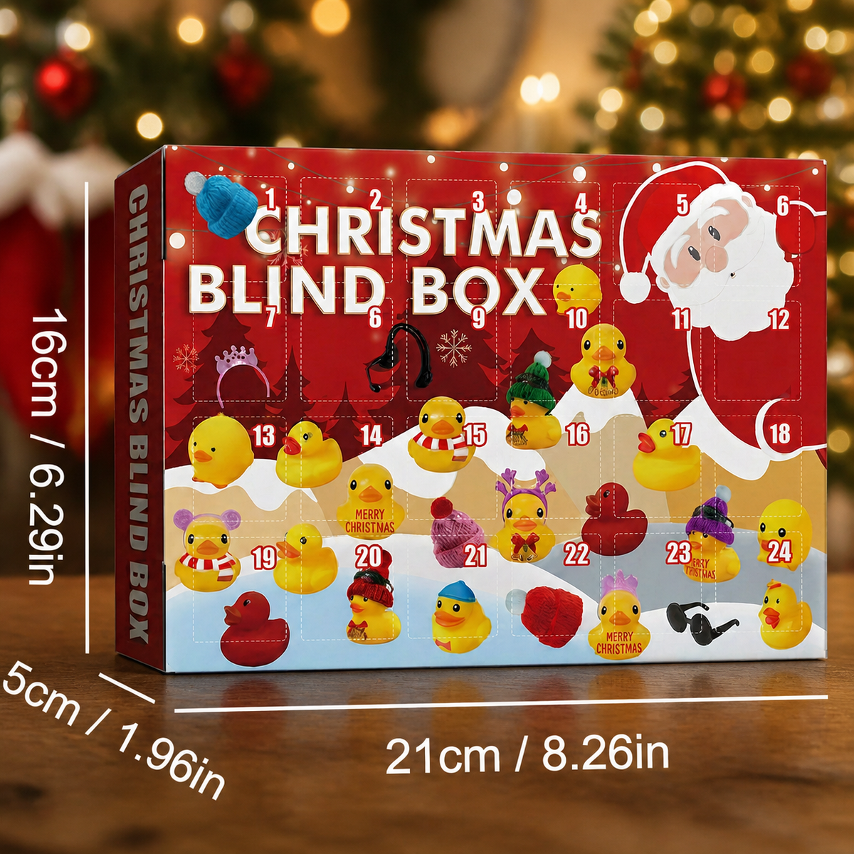 Rubber Duck Christmas Advent Calendar