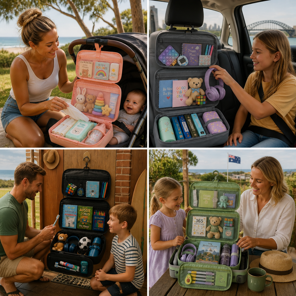 Family Travel Organiser Bag for Toys & Everyday Essentials