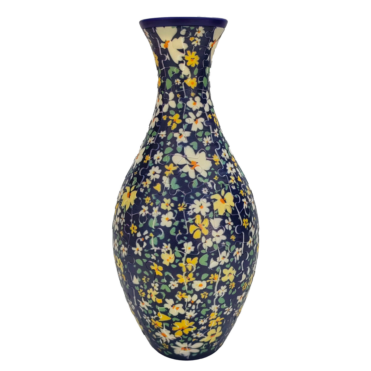 DIY 3D Jigsaw Puzzle Flower Vase