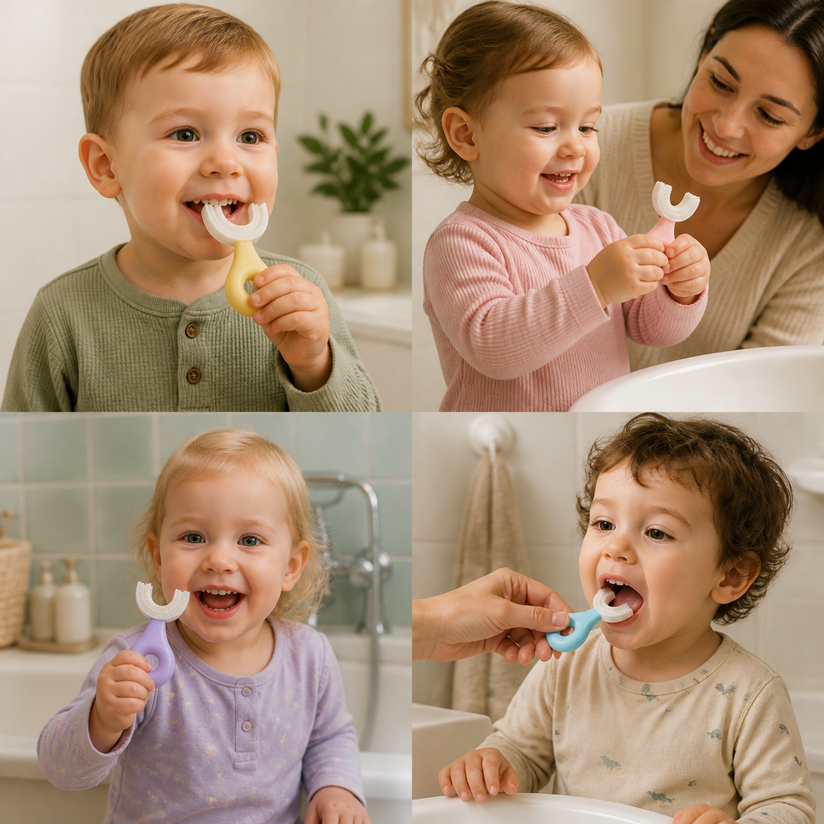 Kids’ U-Shaped Toothbrush