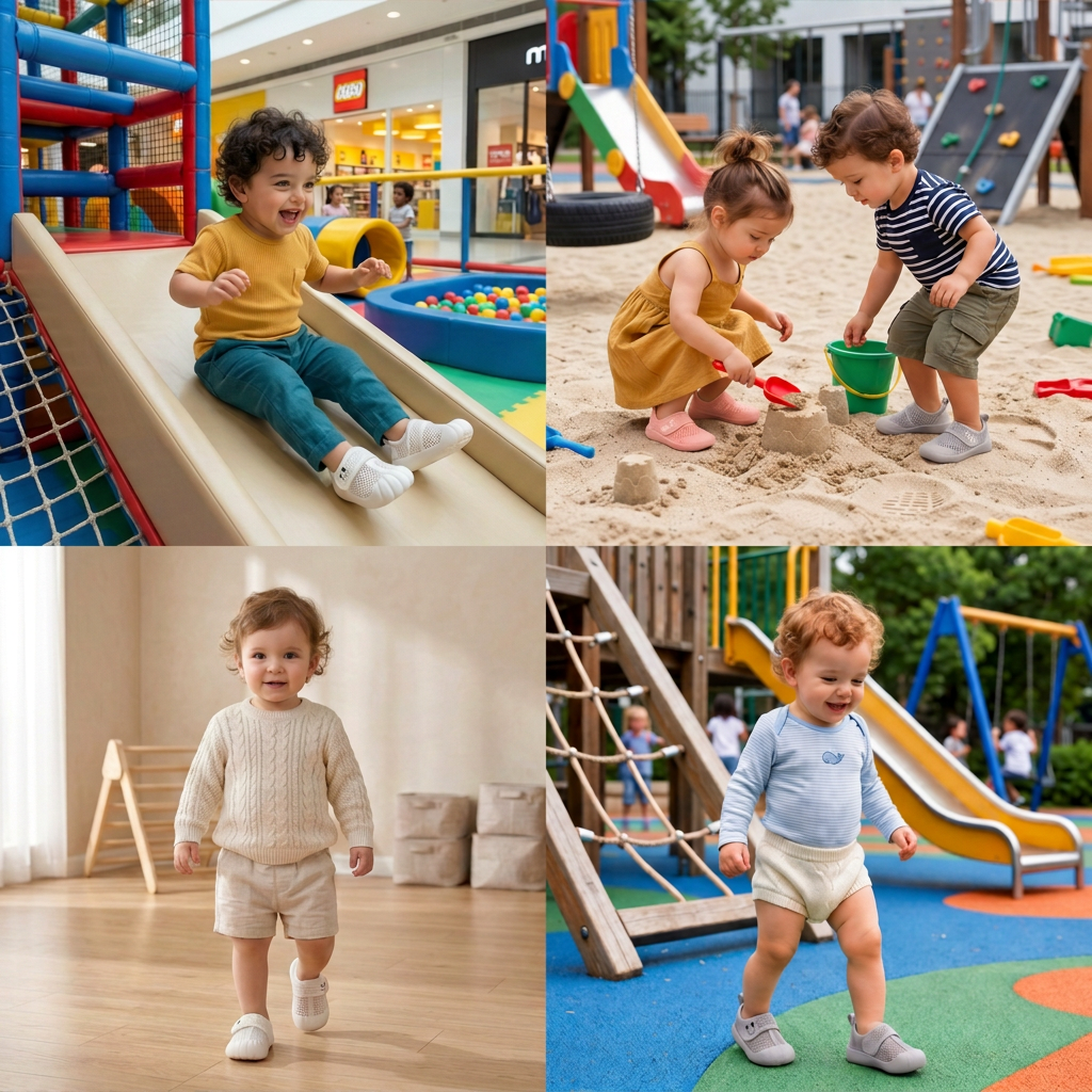 Comfortable Baby Shoes with Soft, Non-Slip Soles
