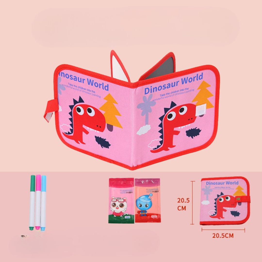 Portable Reusable Drawing Book for Children