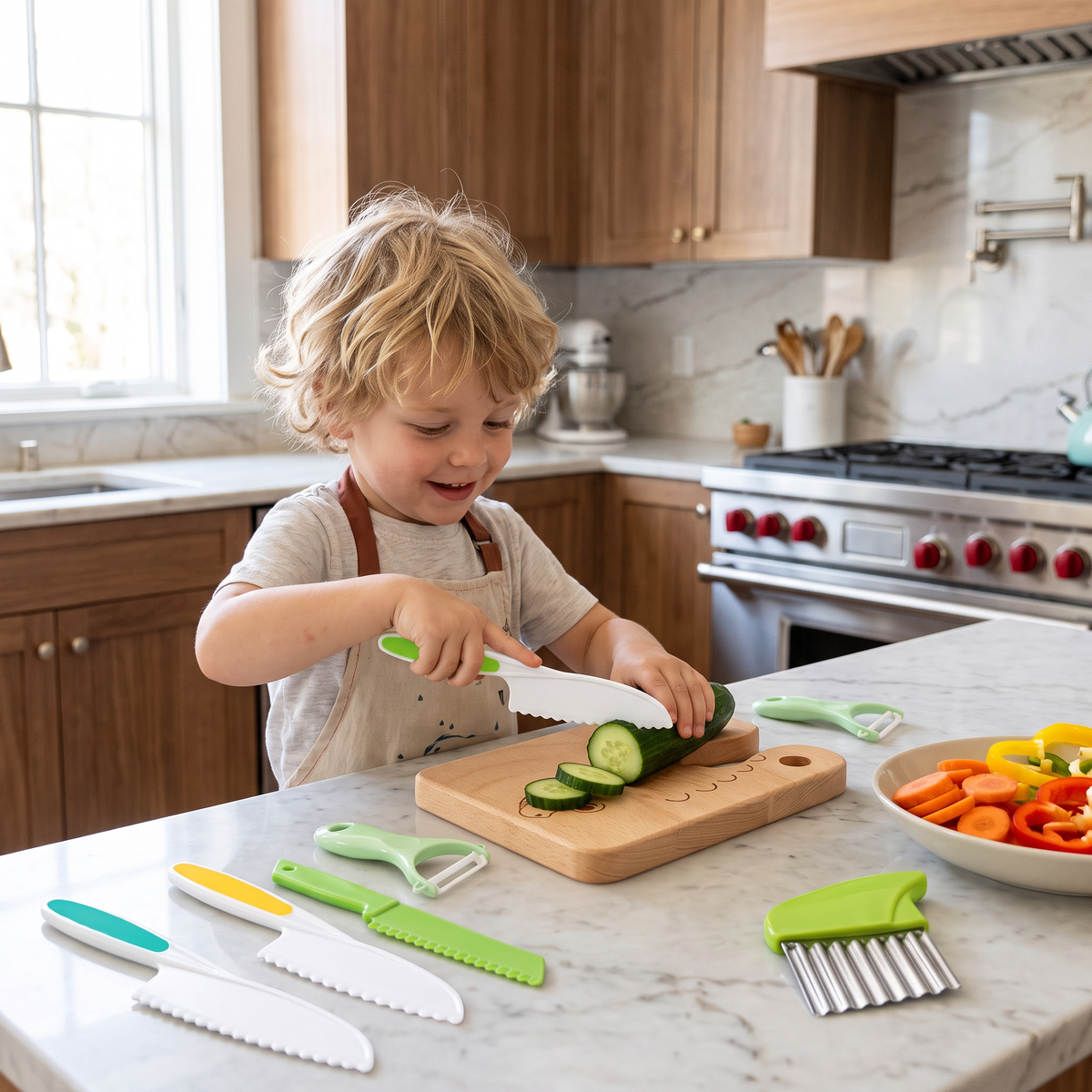Safe Kitchen Set - For Little Chefs