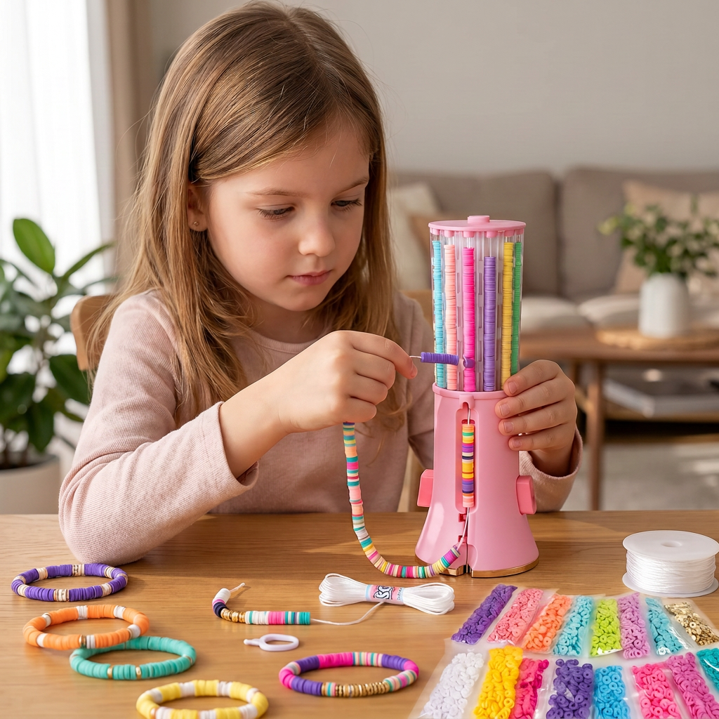 DIY Beaded Bracelet Making Kit for Kids