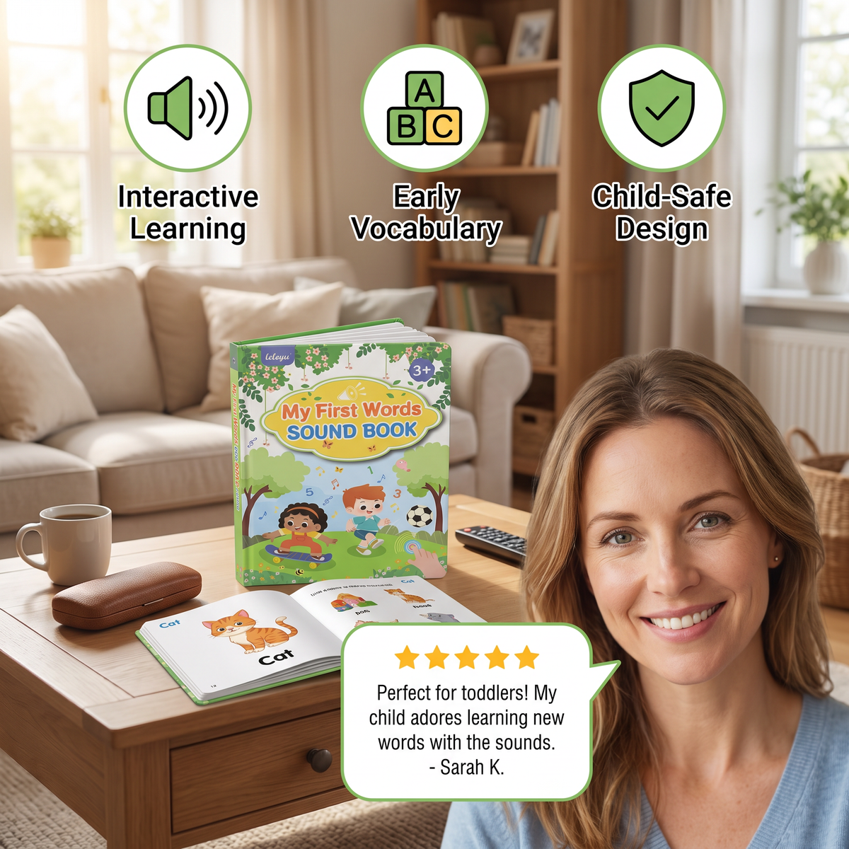 My First Words English Sound Book