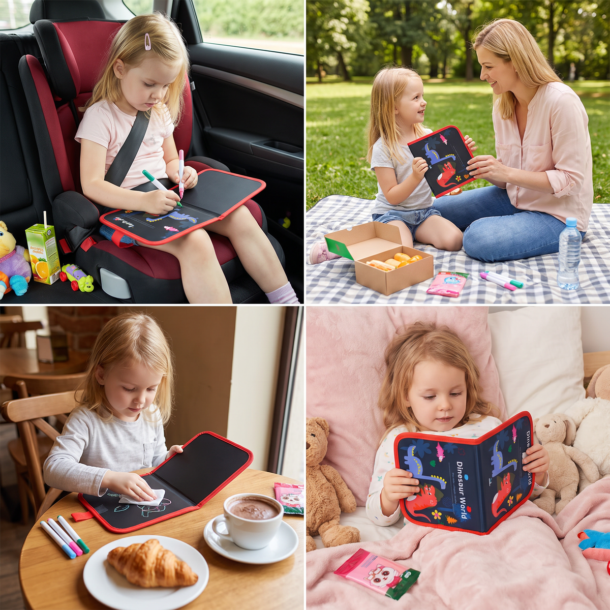 Portable Reusable Drawing Book for Children