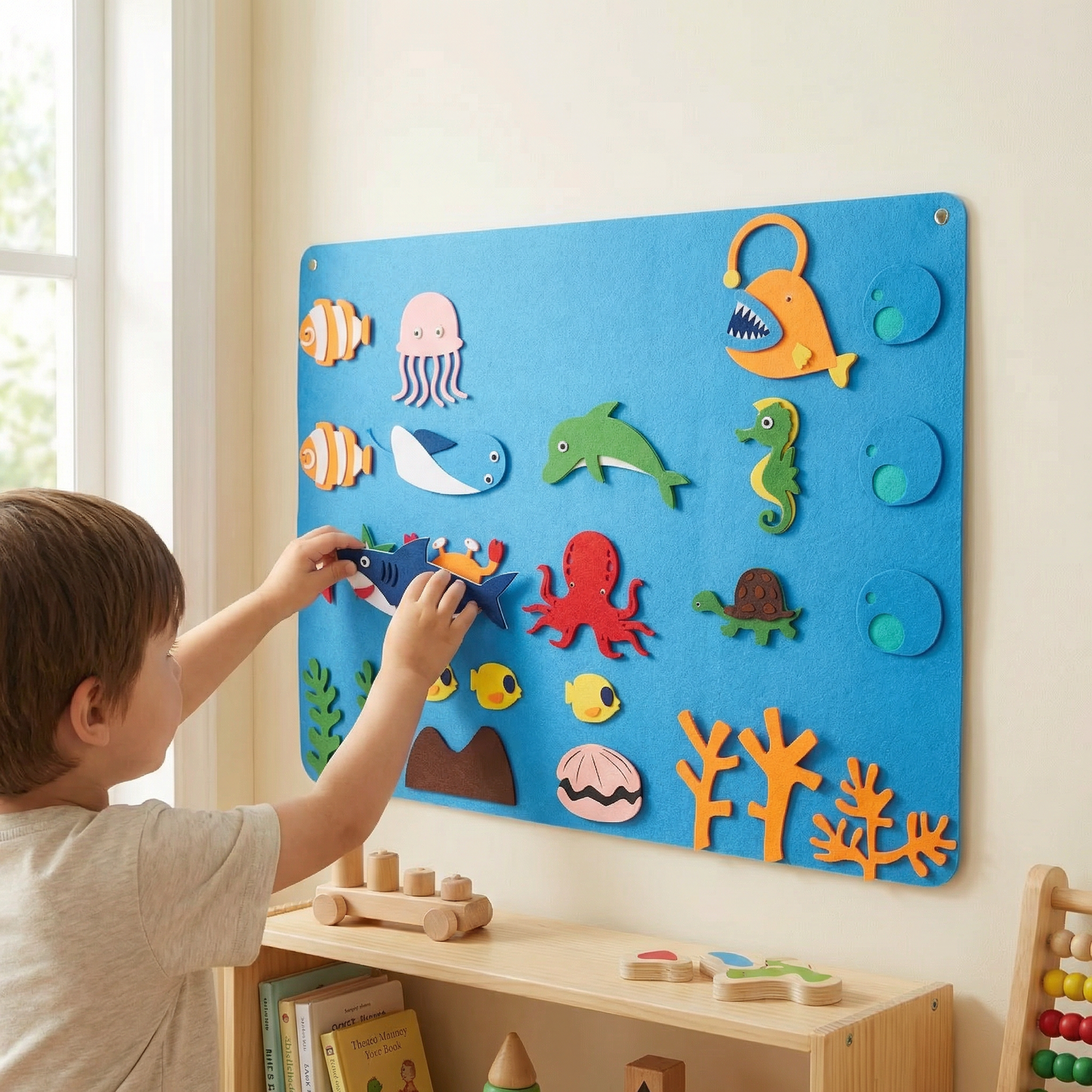 Story Worlds - Learning based felt board