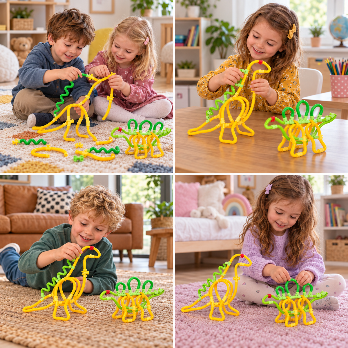 DIY Twisty Sticks – Creative 3D Building & STEM Construction Set