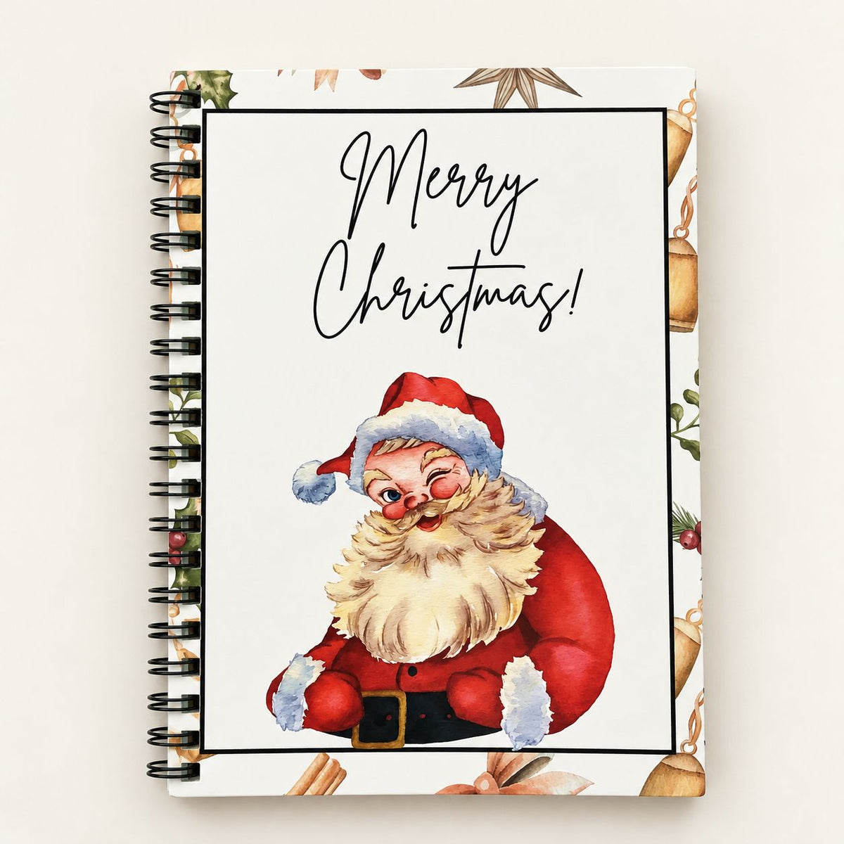DIY Christmas Gift Card Book – Spiral-Bound Holiday Gift Organizer