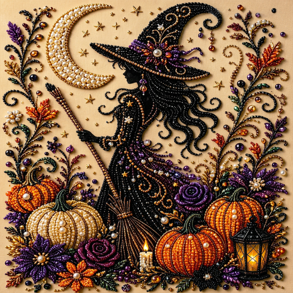 DIY Halloween Diamond Painting Kit