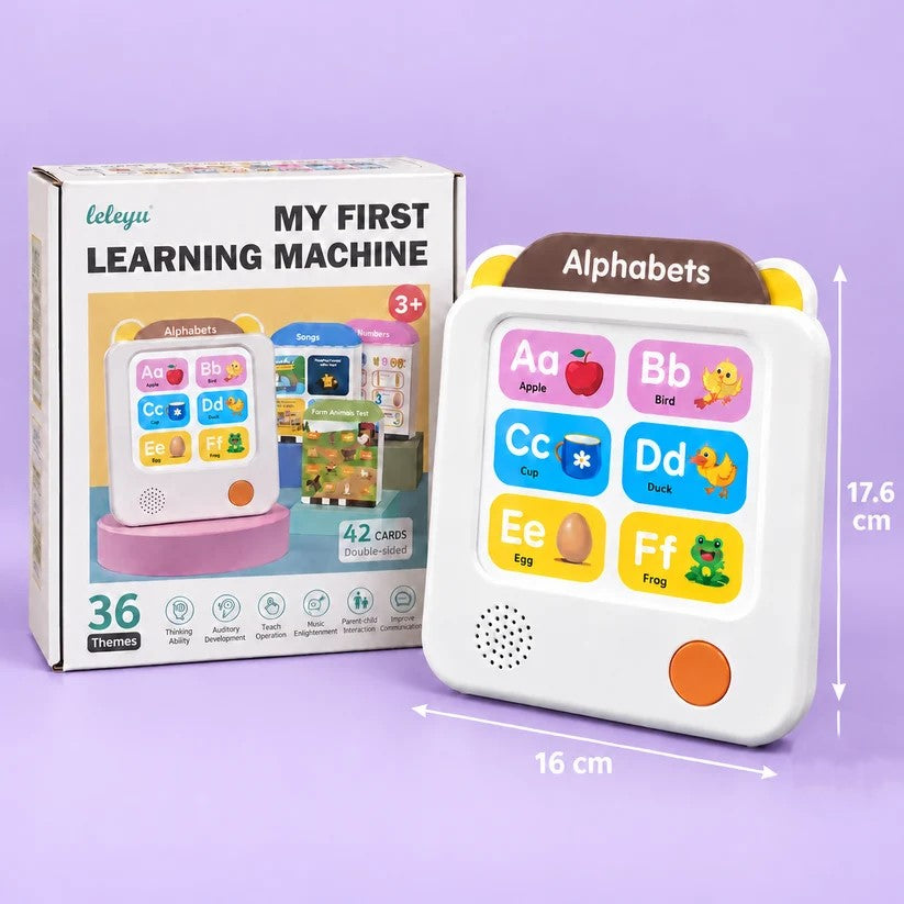 Kids’ Interactive English Flash Card Reader – Educational Learning Toy