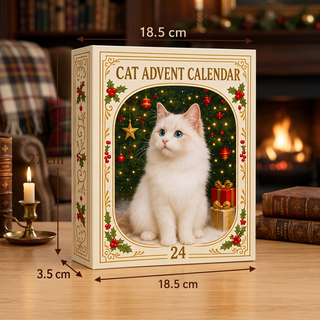 24-Day Christmas Cat Advent Calendar