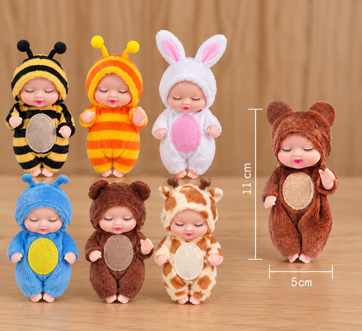Mini Fairy Princess Doll Dress-Up Set