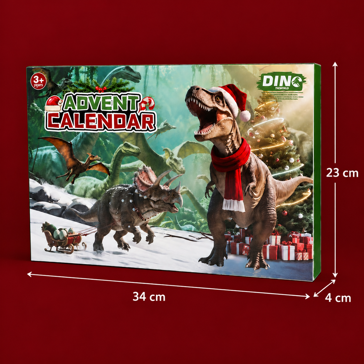 24-Days Dinosaur Advent Calendar