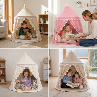 Cozy Kids Play Tent – A Charming Hideaway for Reading & Play
