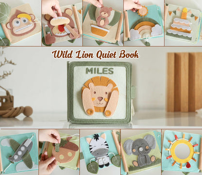 Kids Felt Book Personalized