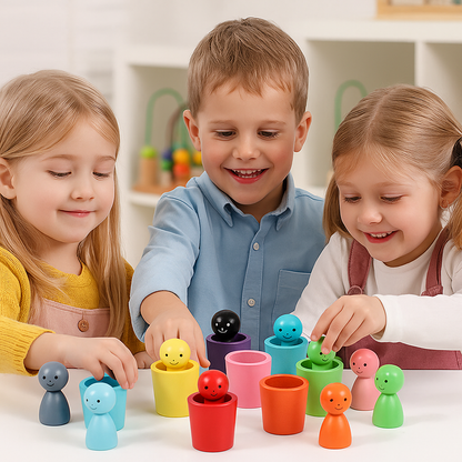 ColorMind Wooden Sorting Challenge
