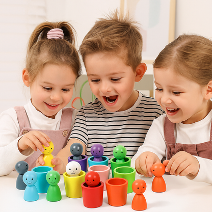 ColorMind Wooden Sorting Challenge