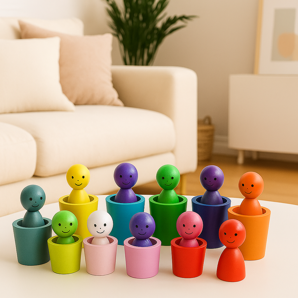 ColorMind Wooden Sorting Challenge