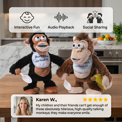 Dancing Banana Monkey Plush Toy
