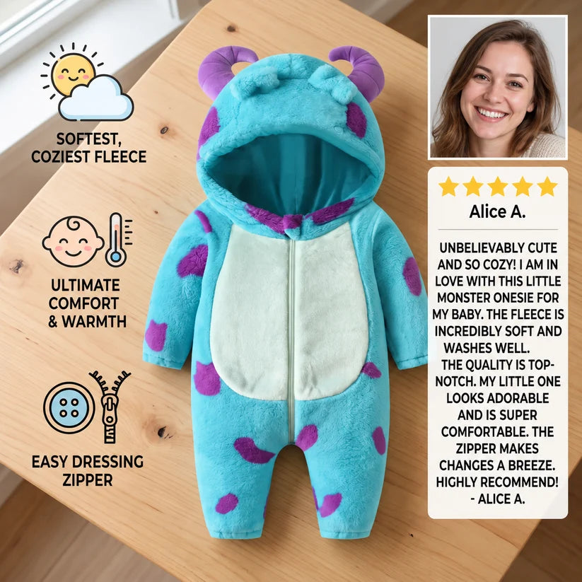 Cozy Fuzzy Costume for Babies & Toddlers