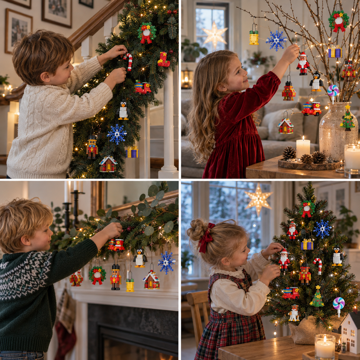 Christmas Ornament Building Blocks Advent