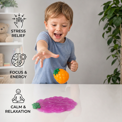 Food-Shaped Squishy Stress Relief Toy
