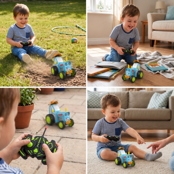 Hobbling Tractor Kids Toy