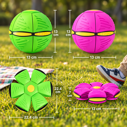 Magic Transforming Flying Disc Ball – Interactive Toy for Kids