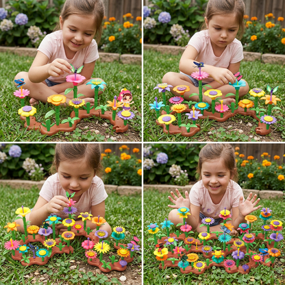 Flower Garden Building Toy for Kids – Creative Planting & Learning Playset for Little Gardeners
