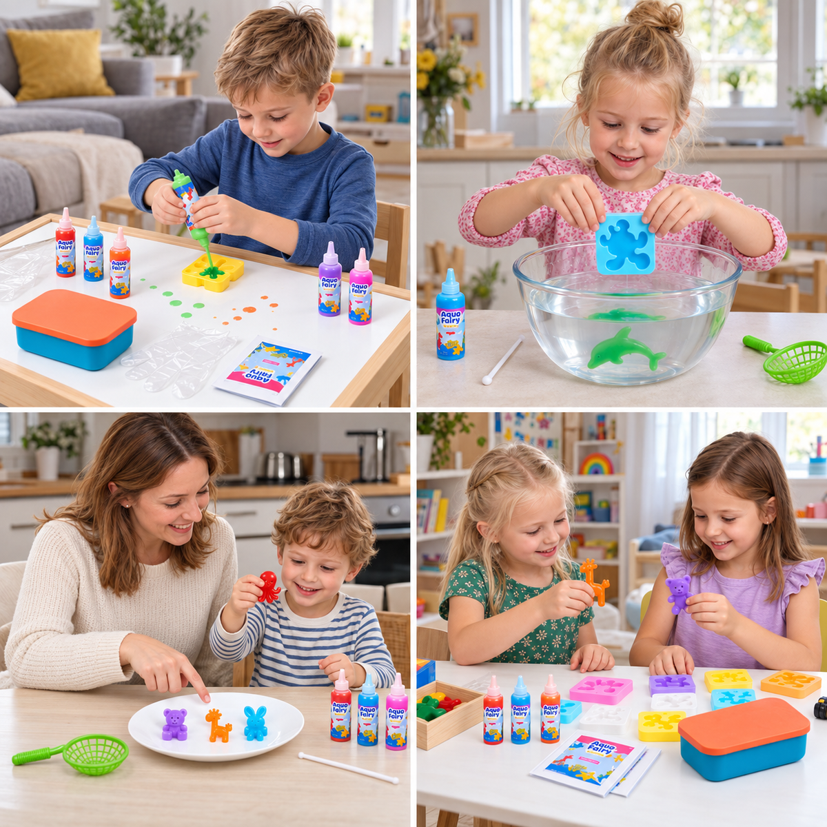 DIY Water Jelly Kit with Gels & Molds