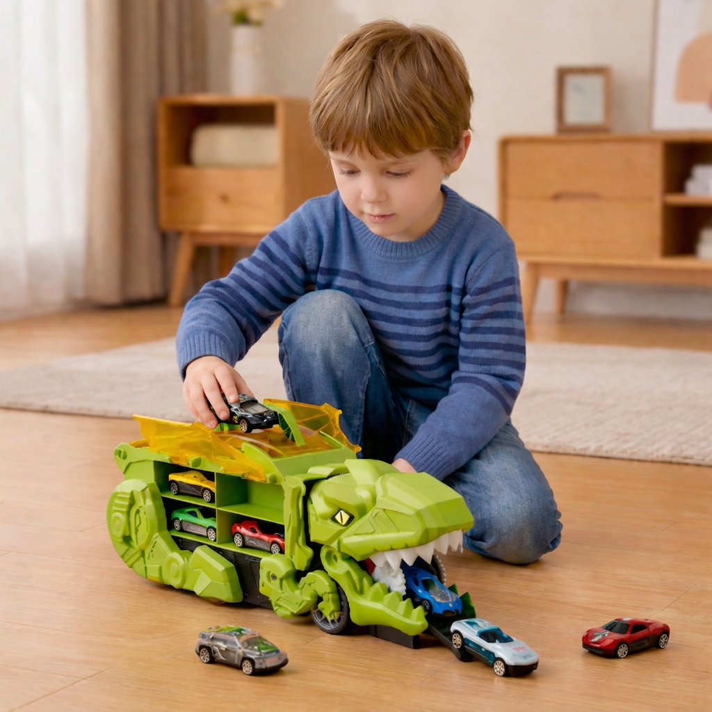 Dinosaur Car Play Truck