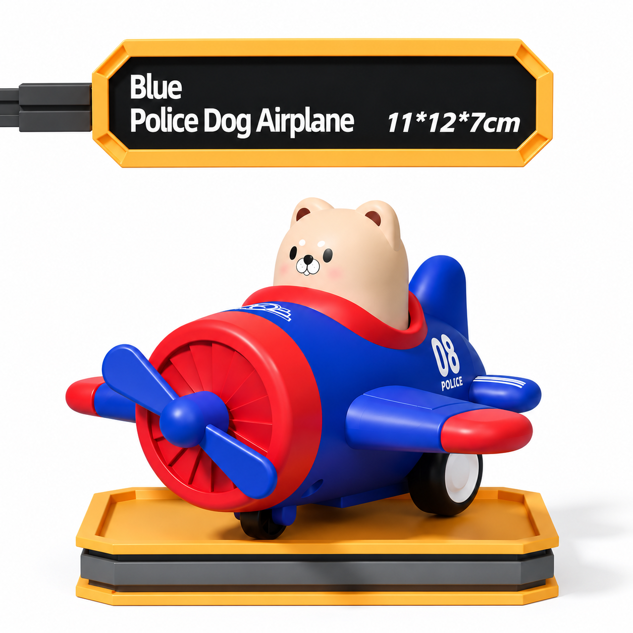 Press & Go Animal Airplane & Truck Toy for Kids