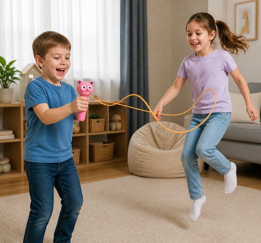 Interactive Flying Rope Toy for Kids