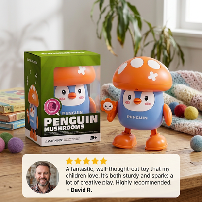 Interactive Talking & Dancing Penguin Toy with Music