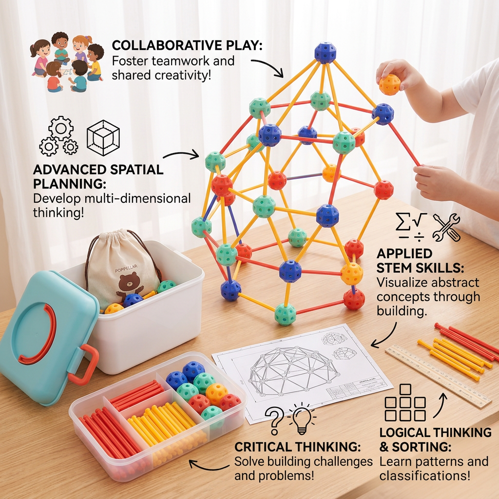 3D STEM Construction Building Set – Creative Learning Toy