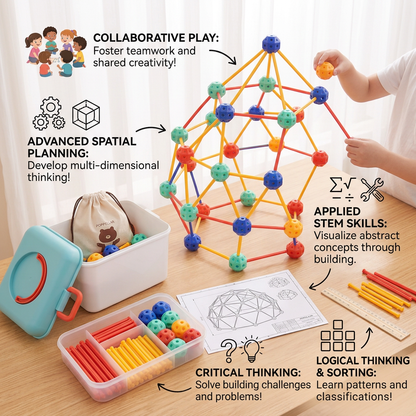 3D STEM Construction Building Set – Creative Learning Toy