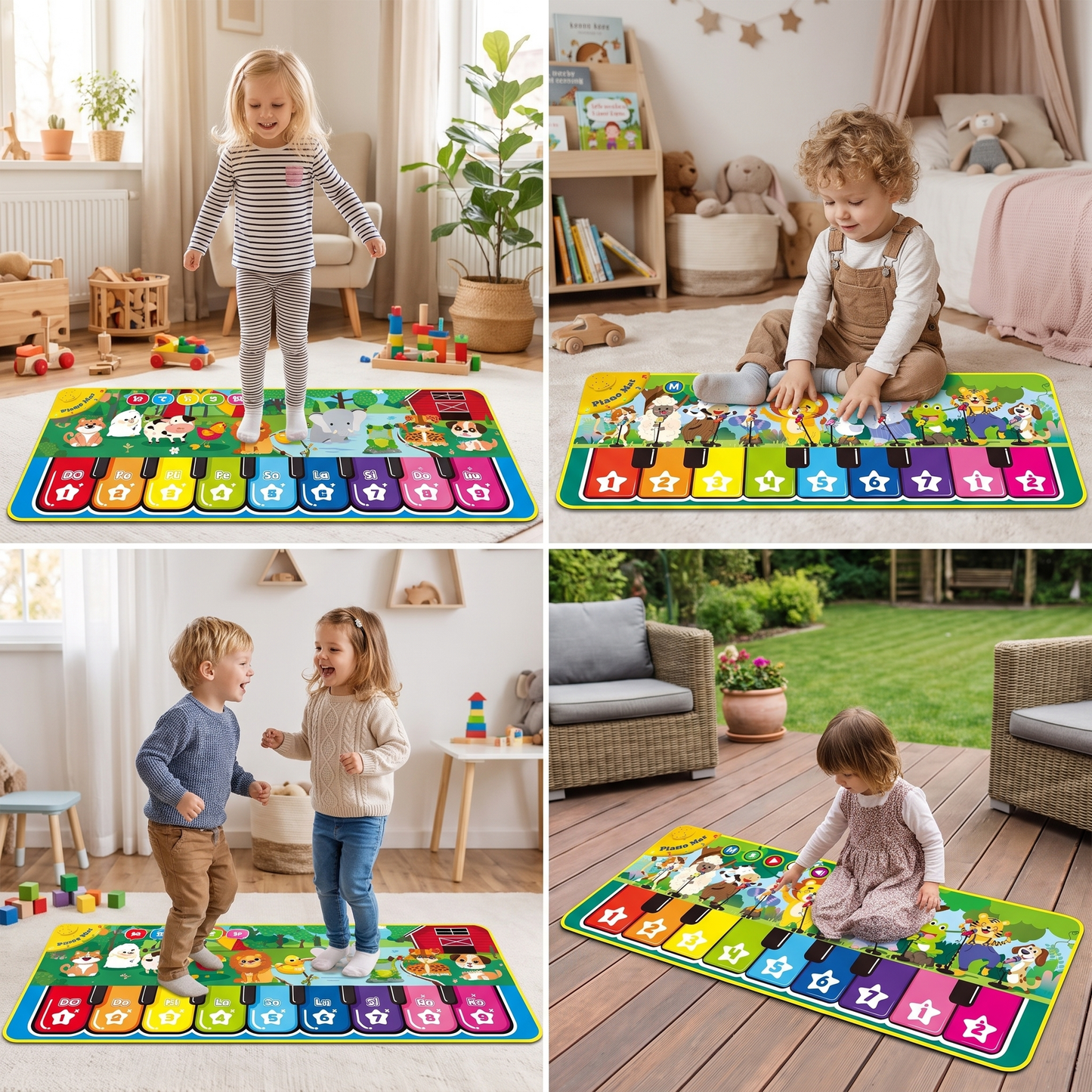 Interactive Musical Piano Play Mat