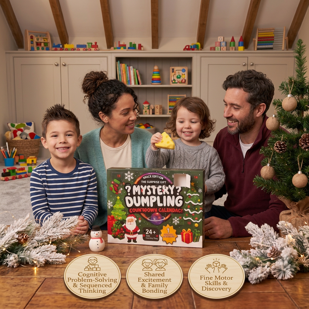 Christmas Squishy Advent Calendar for Kids