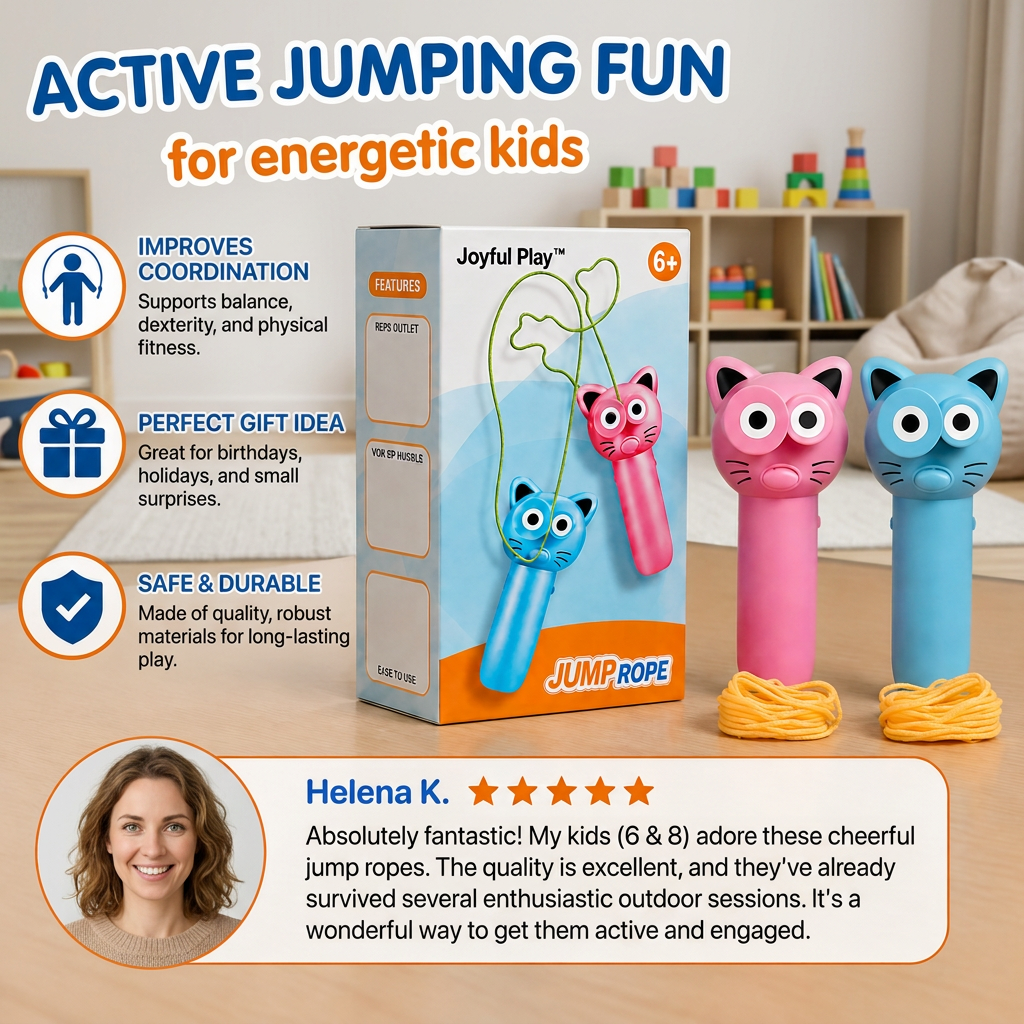 Interactive Flying Rope Toy for Kids